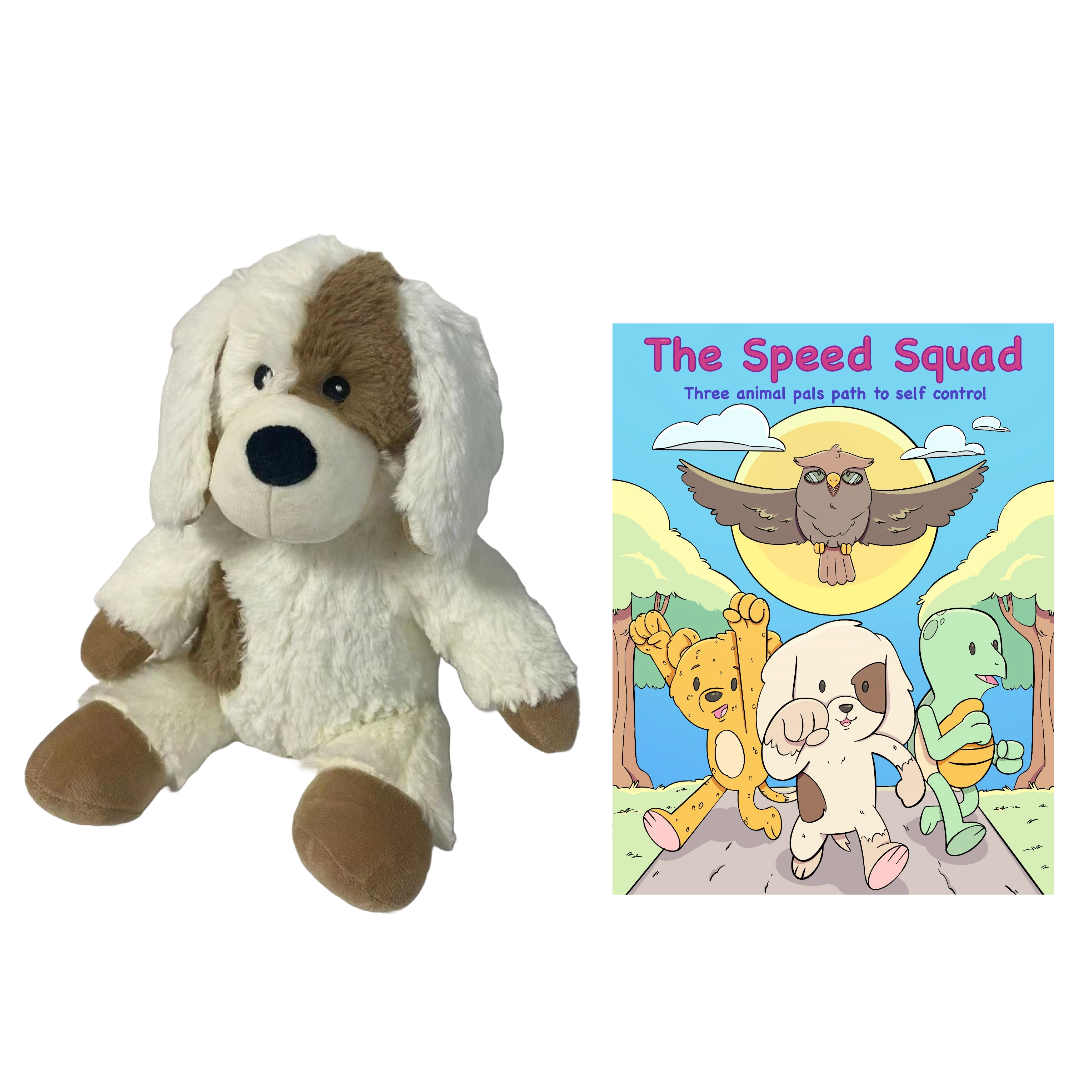 Snuggle Puppy Hero Sensory Plush Calming Toy for Kids